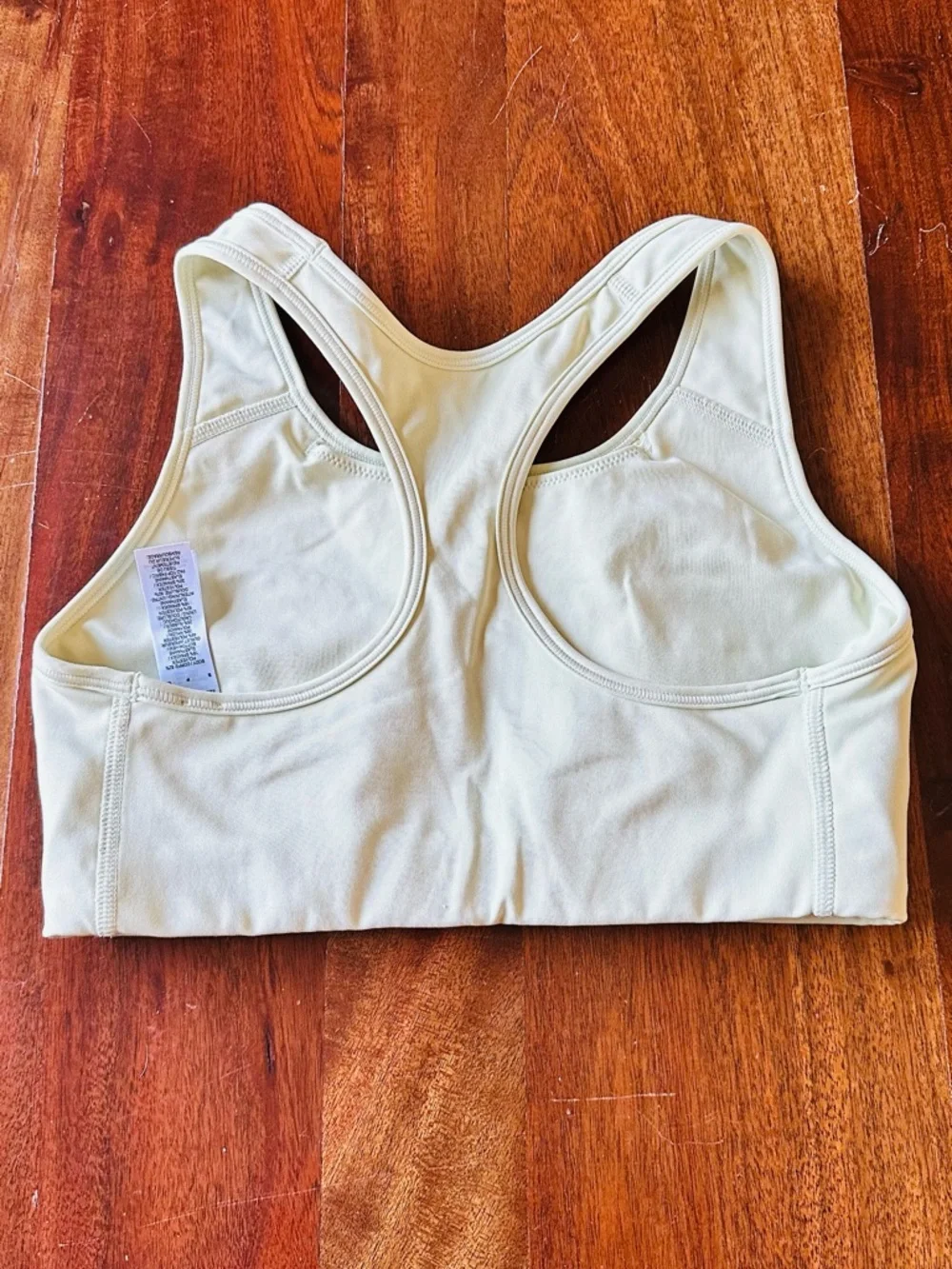 Nike Women's Pale Green Swoosh Medium Support Padded Sports Bra